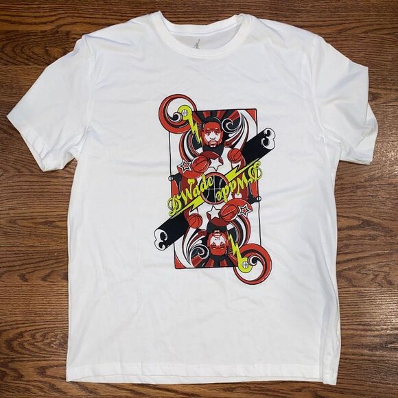 Nike Air Jordan Jumpman Short Sleeve Crew Neck Dwayne Wade Tee T-Shirt XL - Picture 1 of 3